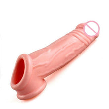 Load image into Gallery viewer, Reusable Silicon Ribbed Condom