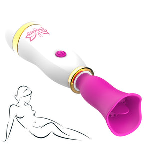 Tongue Vibrating Vibrator G-spot Sex Toy For Woman