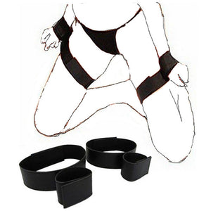 Restraint Slave Handcuffs & Ankle Cuffs